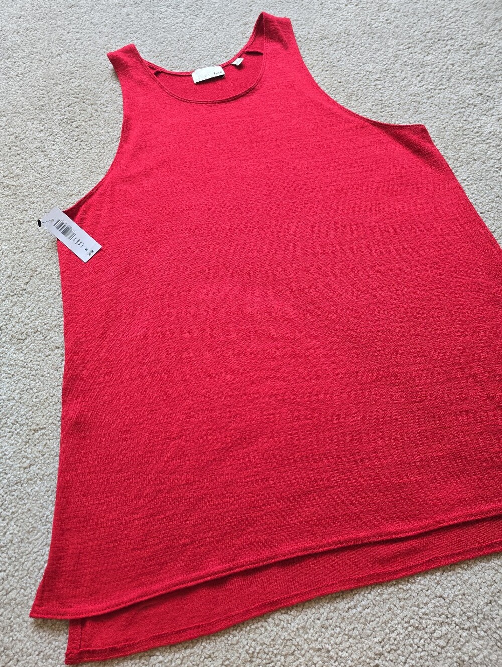 Wilfred Free NWT Omella Tank Aritzia Lillooet (Red) Womens Size Medium